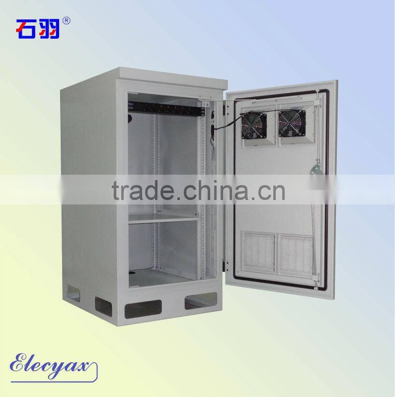 Stainless steel outdoor cabinet rack manufacture/SK-235M waterproof telecom outdoor cabinets with fan