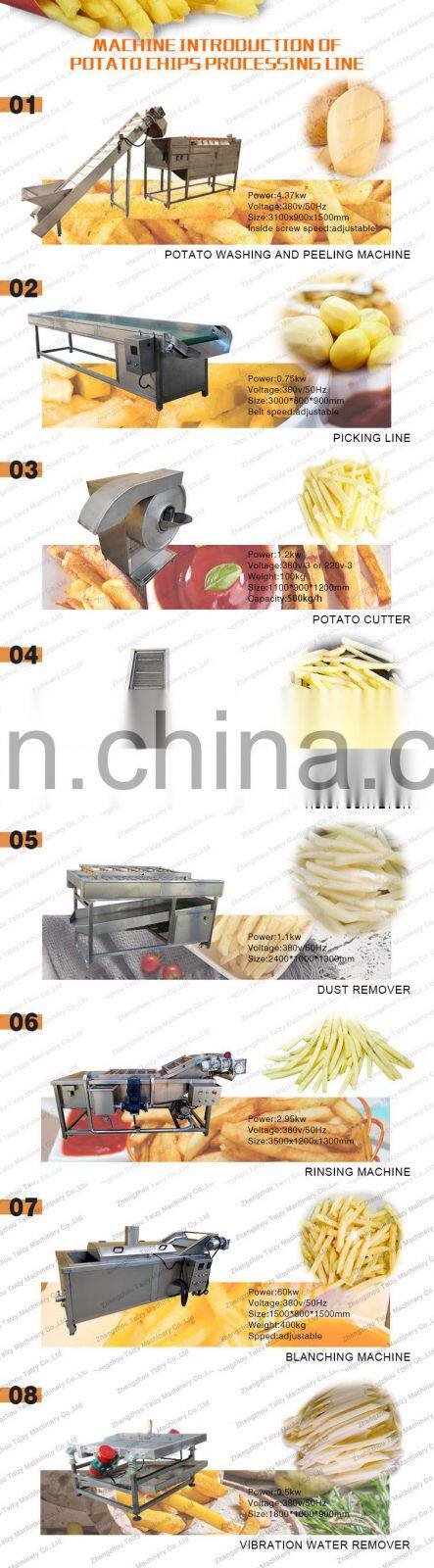 High quality french fries making machine