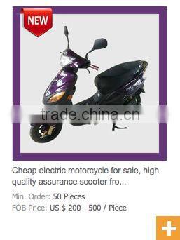 2015 China factory direct sale wholesale cheap high quality fashionable electric motorcycle for sale