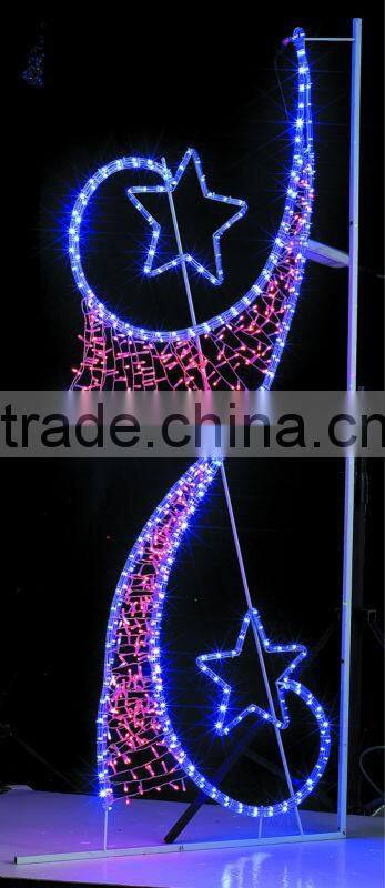 Christmas motif decorative light for street