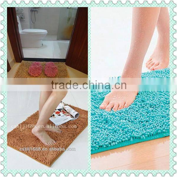 Worldwide popular practical washable chenille rug wholesales,home uses