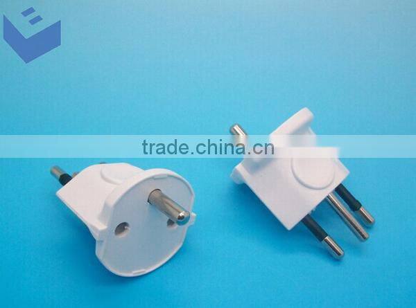 CE ROHS Approved Super Nylon Swiss Swizerland Type J to France Type E Plug Travel Adapter Converter