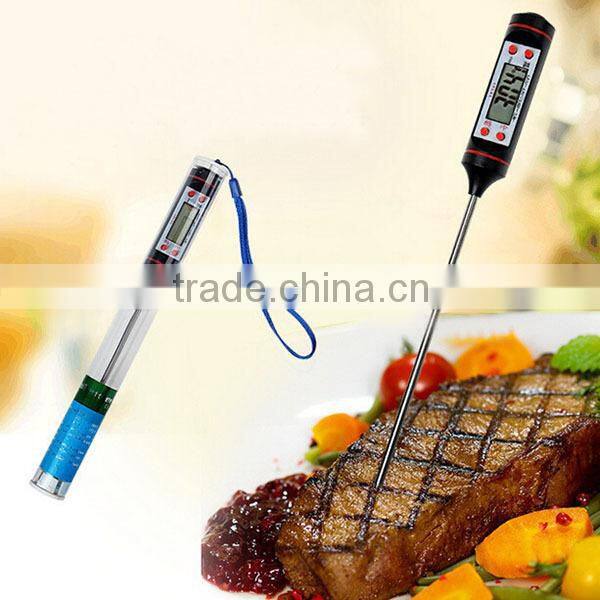 2015 Amazon Household Thermometers digital cooking thermometer with probe white + black