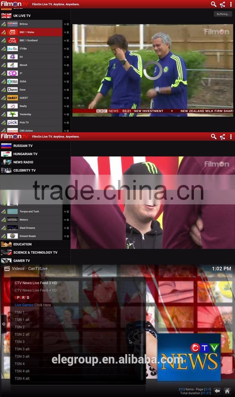 Android 5.1 S905 Quad core CPU Penta Core GPU 2GB DDR3 RAM 16GB EMMC ROM Q BOX Android tv box