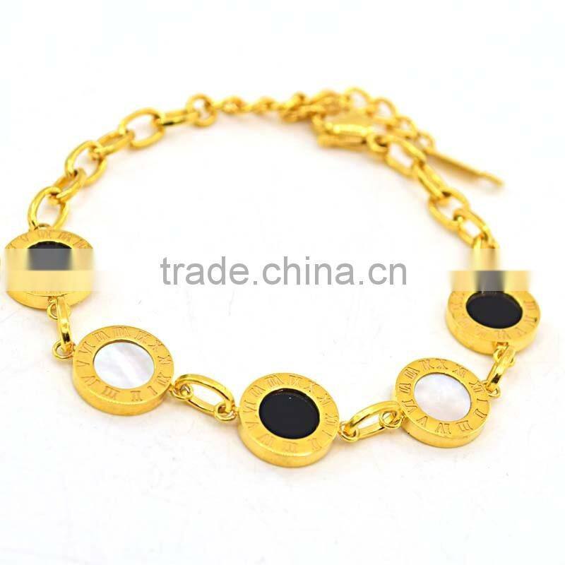 2016 Trending Products Gold Plated Jewelry Charm Bracelet