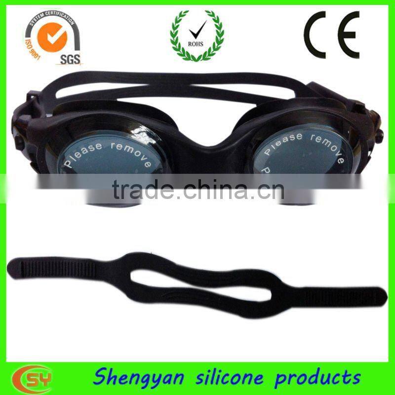 Fashion hot swimming caps and glasses