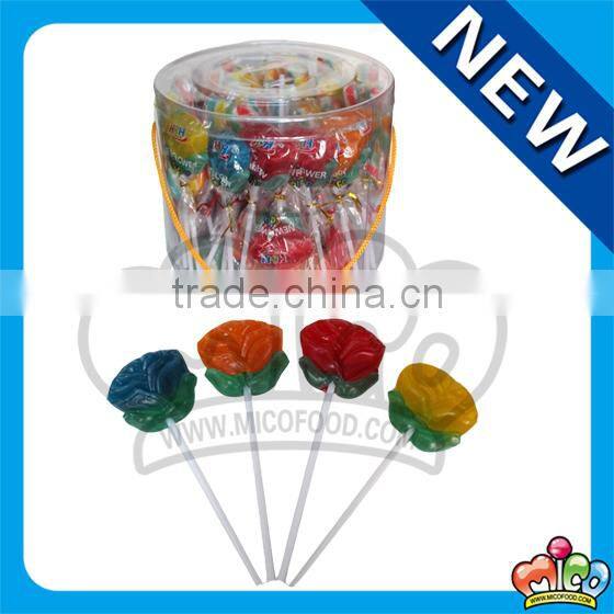 Rose Shaped Lollipop