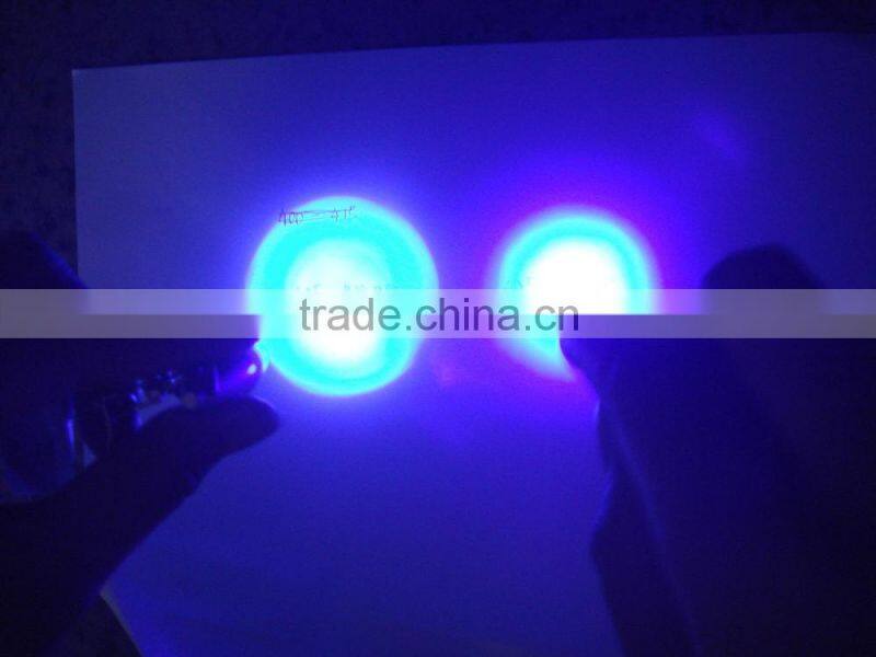 new product for 2015 uv light torch Keychain,promotional led laser pointer LED UV flashlight