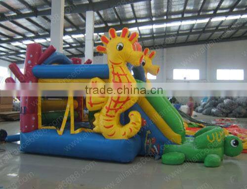 hippocampi bounce inflatable bounce game