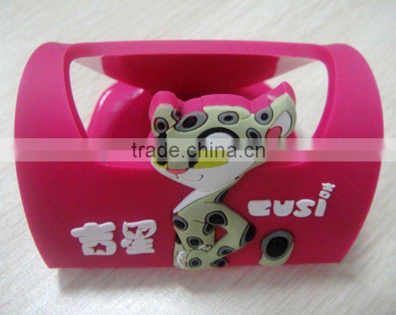 wholesale cartoon figure pvc mobilephone stands