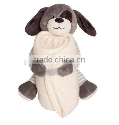 CUDDLY BLANKET PET KIDS SOFT TOY