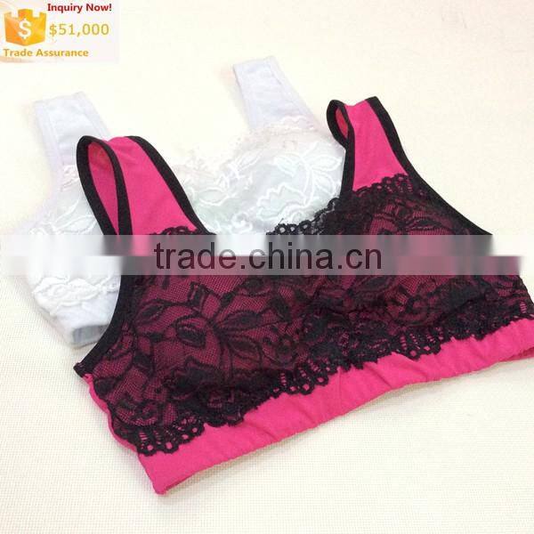 New arrival fashion stretch breathable cheap wholesale sport bra sexy