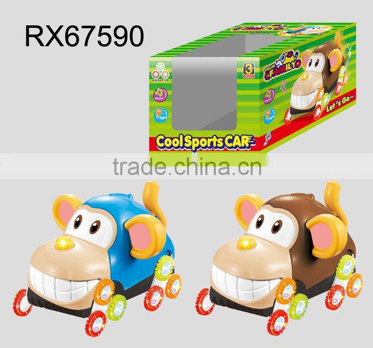 Newest toy electrical car cool sports car stunt car b o toys for children