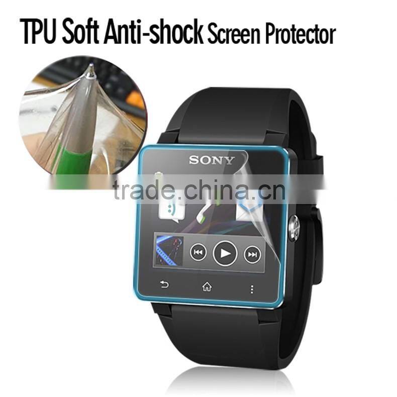 Newest anti shock screen protector film for XiaoMI Mi band 2 bracelet