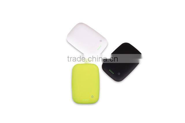 Emergency Charging Station 4000mAh Qi Wireless Charger Power Bank, Portable Wireless Power Bank Charger