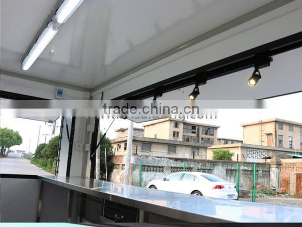Eco-friendly fast food mobile kitchen trailer/customized mobile food trailer /catering trailer design