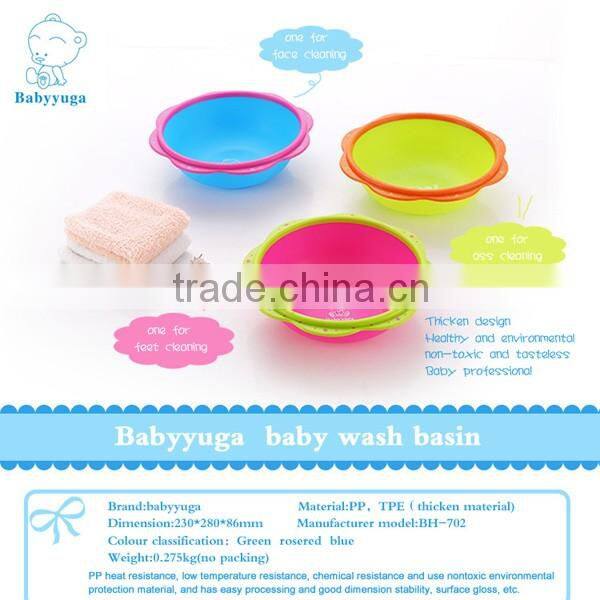 High quality and safe material plastic washbasin