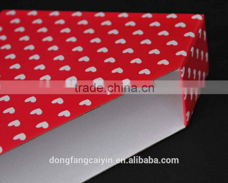 high quality corrugated cardboard file box