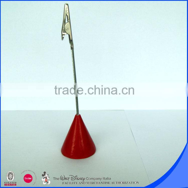 Custom shape Magnetic memo clip with alligator clip