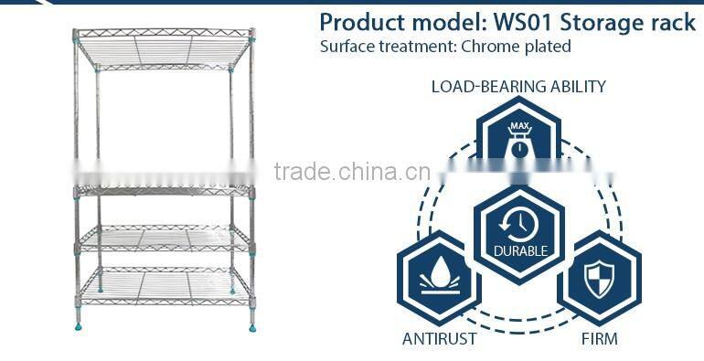 Utility 5-tier metal adjustable wire storage for sale