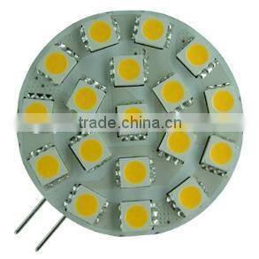 2.5W 18leds SMD 5050 G4 LED courtesy light for boat marine caravan