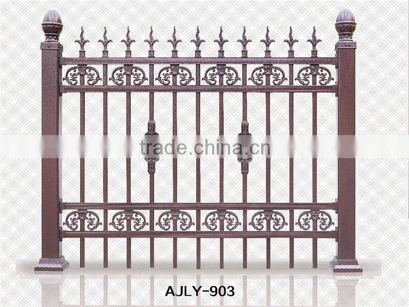 AJLY-905 Alibaba express Decorative modern aluminum fence and gates