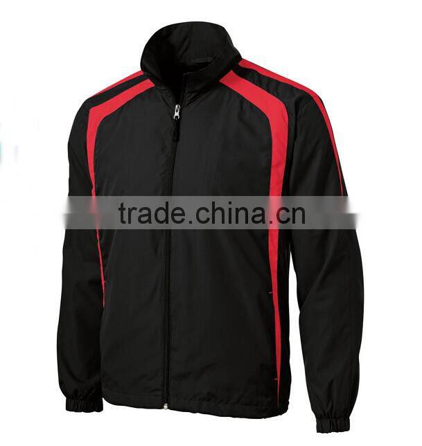 High quality full zipper sports wear custom sport jacket with OEM service