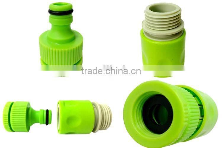 Plastic coupling water quick coupling hose connectors