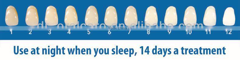 Onuge Night Teeth Whitening Strips, use before sleeping and get up with charming smile