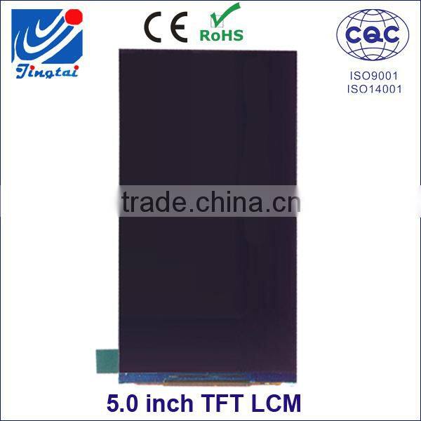 China low price 5 inch tft mobile phone lcd screen with HX8394F driver IC