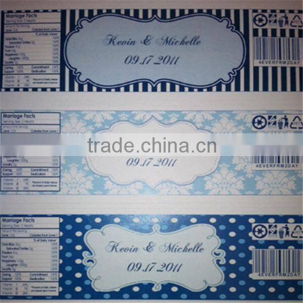 new style high quality water bottle labels