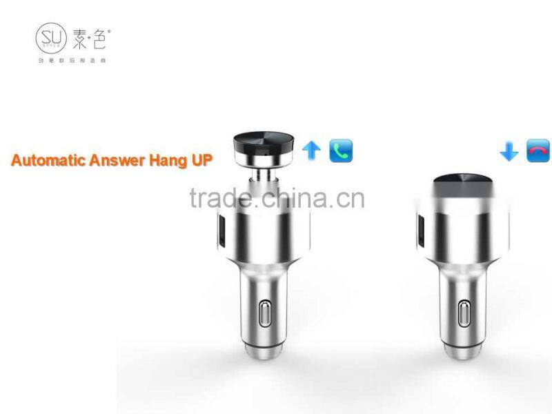 Sutyle SU-S30 high efficiency Cigarette lighter car battery charger,Bluetooth wireless car charger