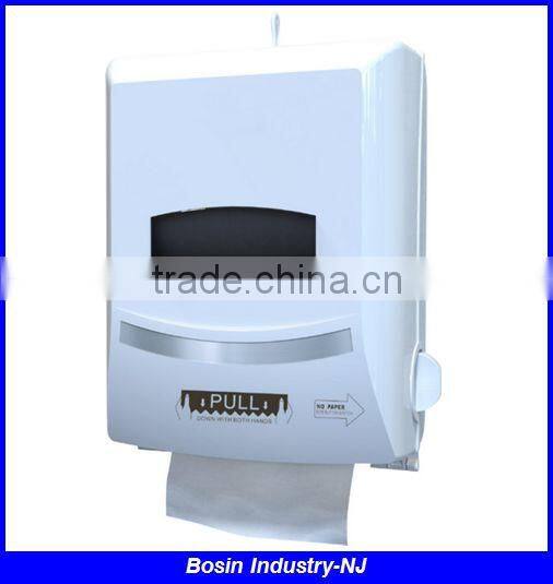 wholesale plastic toilet auto cut paper towel dispenser