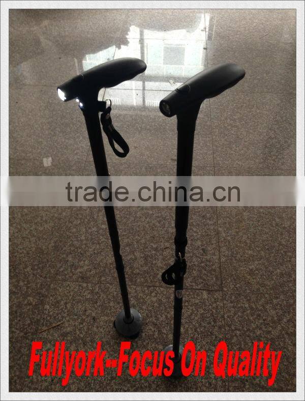 Foldable Folding Trusty Cane With Built In Lights As Seen On TV Hurry Cane