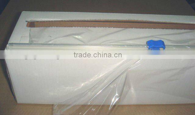 stick-on plastic slide cutter for cling film