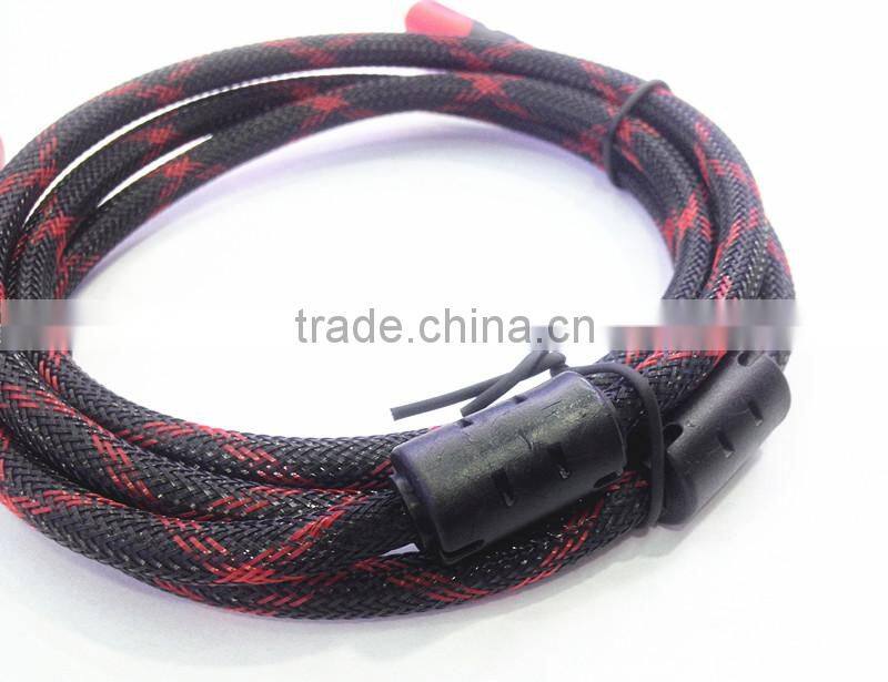 HDTV application Mini HDMI cable 24K Gold plated