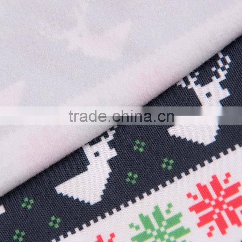 Xmas Online Shopping Digital Print Winter Deer Custom Hoodies