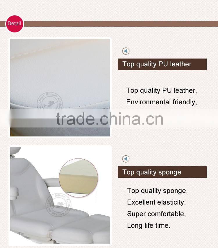 hotsale electric massage facial bed with 3 motors remote control BC-8699