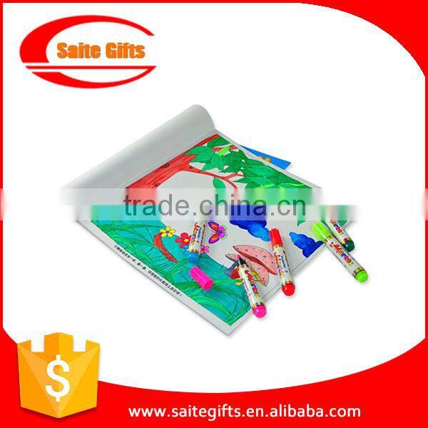 Children coloring photo books