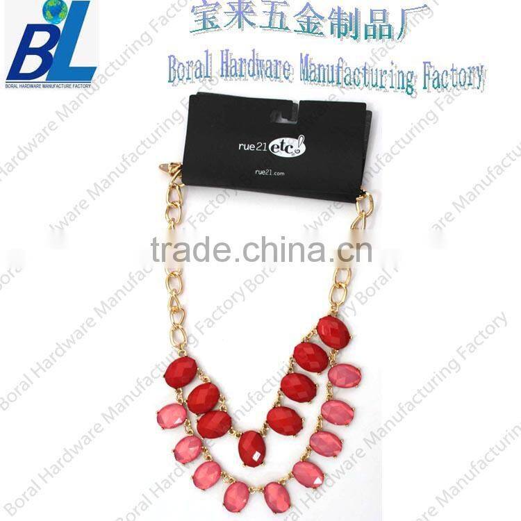 Fashion metal ornaments for leather bracelets