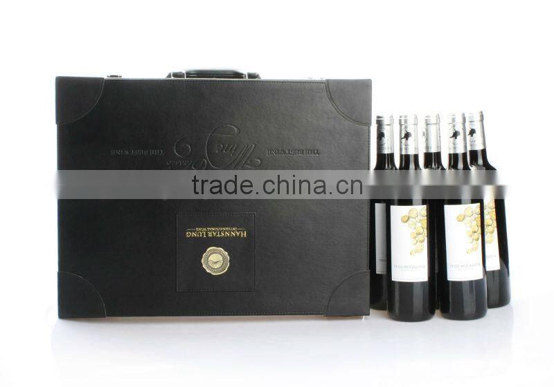 Latest wooden wine gift box design 2013