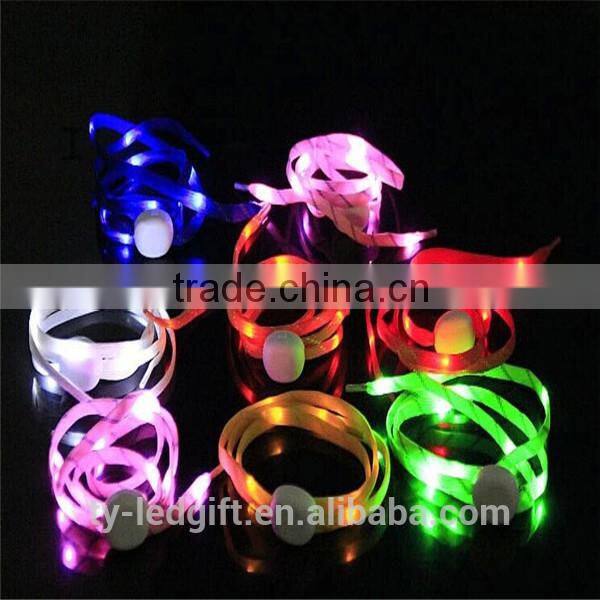 Light Up Your Step fashion waterproof light shoelaces
