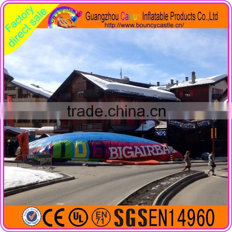 2016 Inflatable Air Bag, Hot Inflatable Stunt Air Bag, Inflatable Big Air Bag