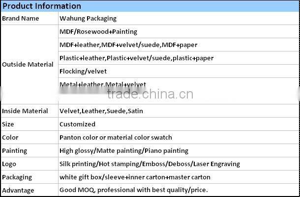 High end fashion printing paper outside chocolate food box