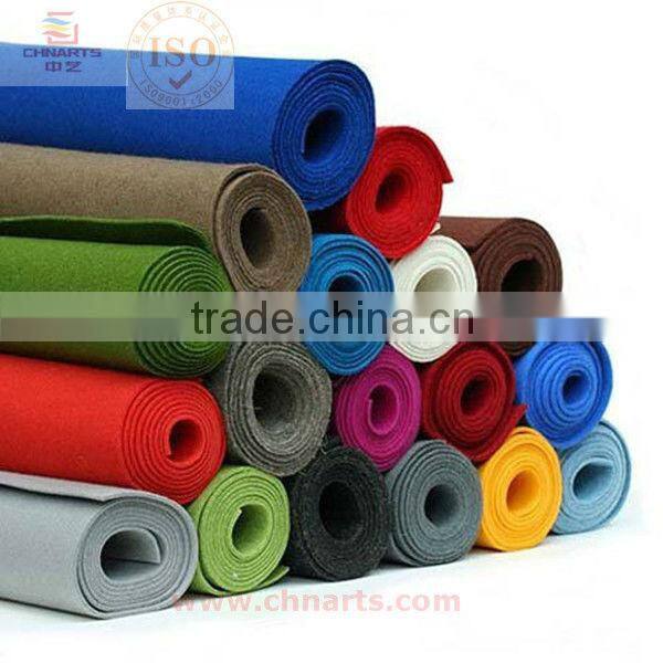(full color)non woven fabric Polyester craft felt sheet