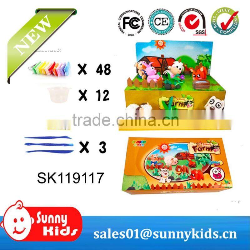 super light clay soft polymer modeling Kids toy DIY magic clay