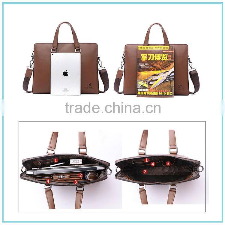 Wholesale high quality genuine leather briefcase for man in Ailibaba
