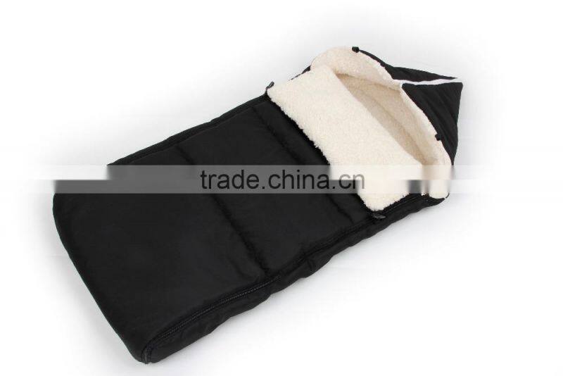 Outdoor European style comfortable kids Lamb plush fleece sleeping bags