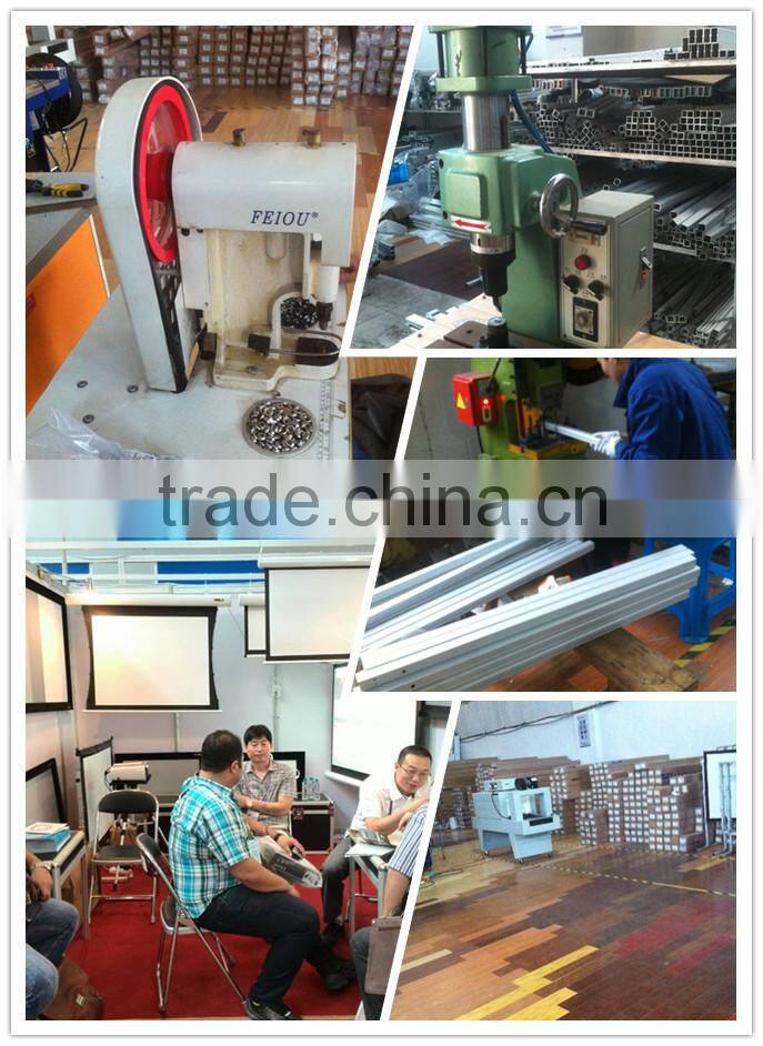 HD 3d circular projection screen for home/cinema/exhibition