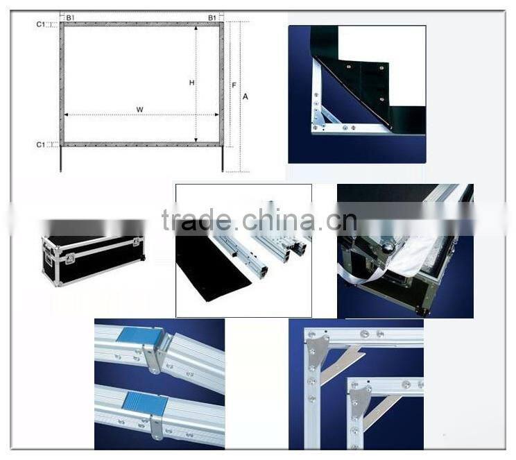 300" fast fold projector screen